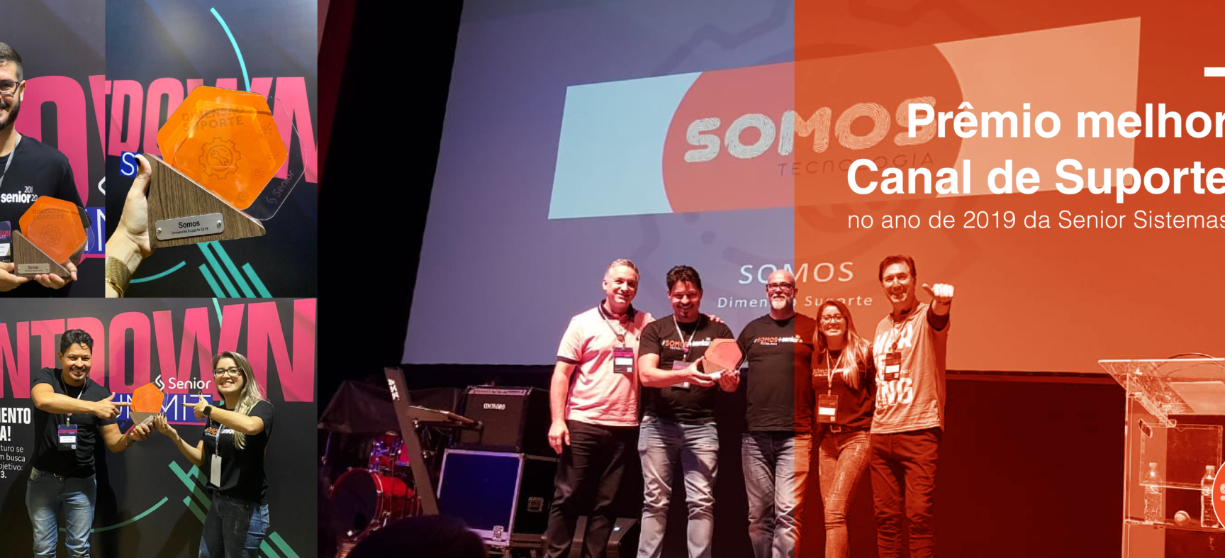 Somos é reconhecida como melhor Canal de Suporte 2019 Sênior